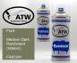 Preview: Ford, Medium Dark Parchment (Interior), FA81241: 400ml Sprühdose + 400ml Klarlack - Set, von ATW Autoteile West.